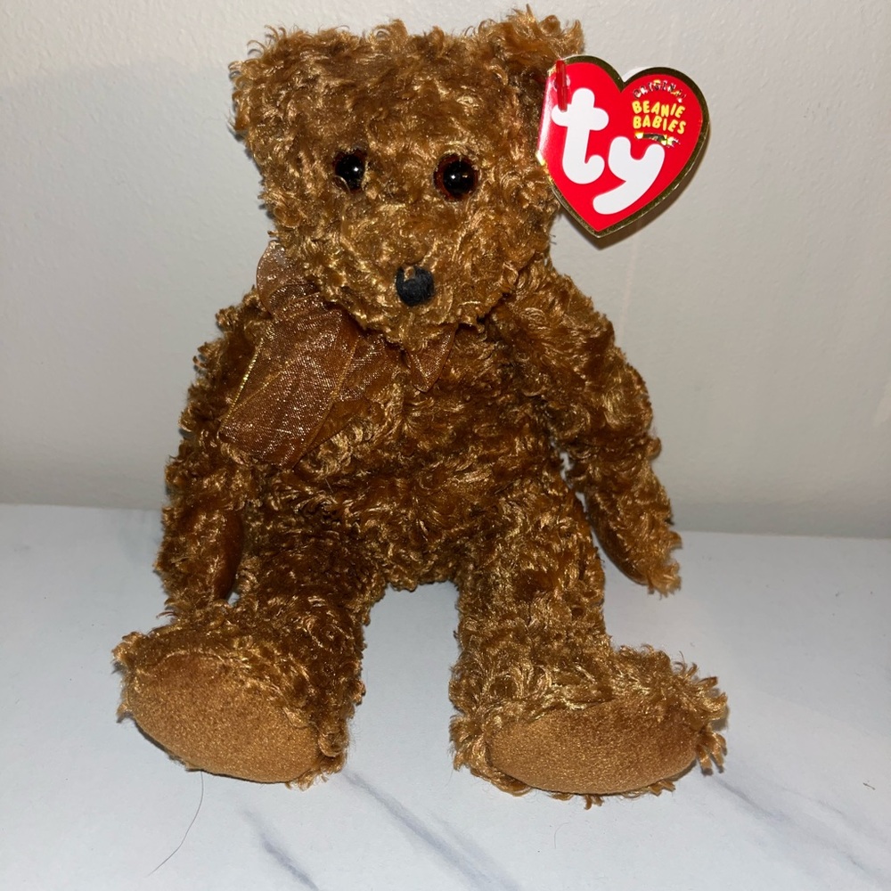Ty Beanie Baby Bear Hawthorne NWT